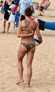 Alex Morgan bikini candids in Hawaii 12/19/12 