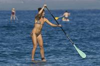 Alex Morgan bikini candids in Hawaii 12/19/12 