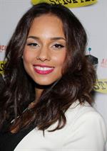 Alicia Keys attends the Stick Fly Broadway opening night 08.12.11 
