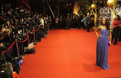 Alicia Keys attending the 20th World Music Awards 