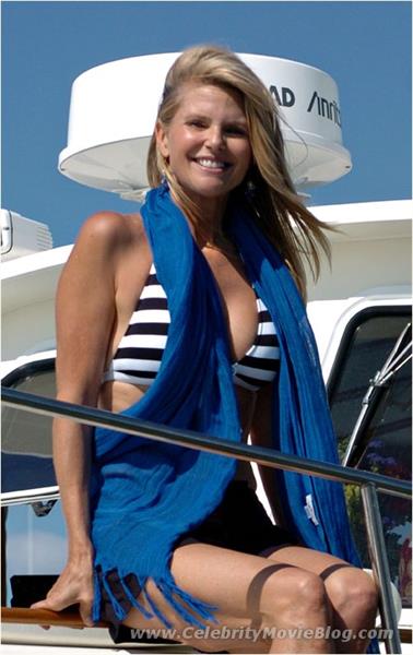 Christie Brinkley in a bikini