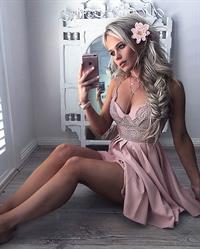 Hilde Osland taking a selfie