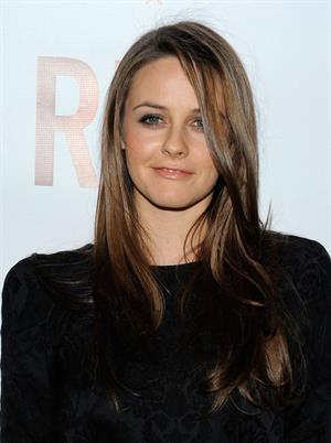 Alicia Silverstone broadway attends the opening of Red at the John Golden theatre on April 1 2010 in New York 
