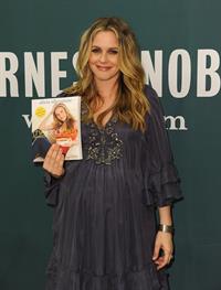 Alicia Silverstone book signing at Barnes and Noble in Los Angeles on March 15, 2011 