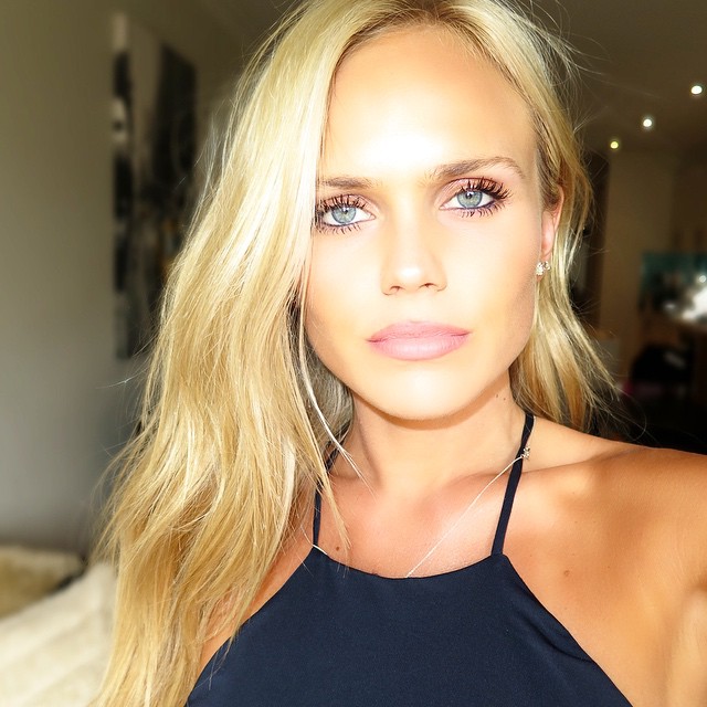 Hilde Osland taking a selfie