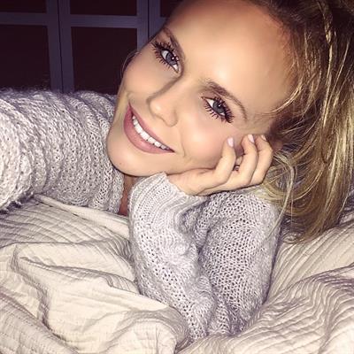 Hilde Osland taking a selfie