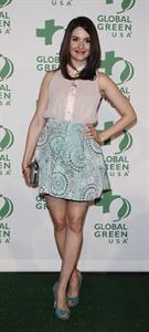 Alison Brie attends Global Green USA's 9th annual pre Oscar Party in Hollywood on February 22, 2012 