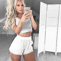 Hilde Osland taking a selfie