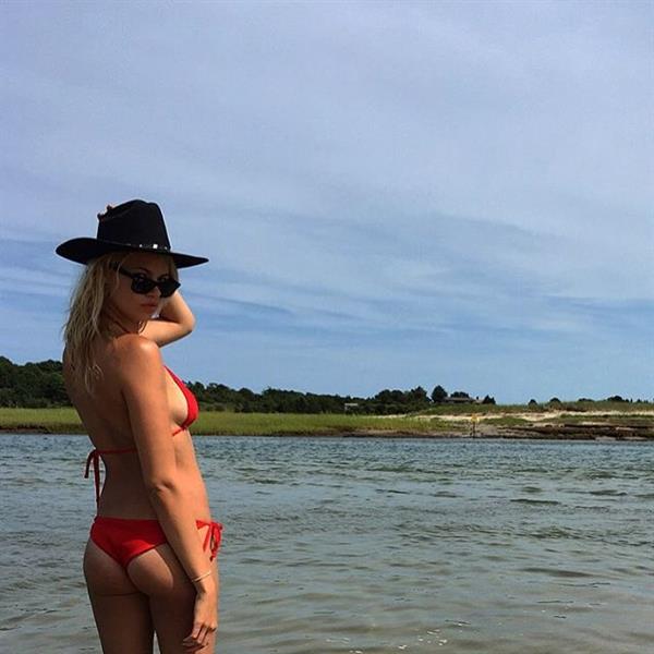 Hailey Clauson in a bikini - ass