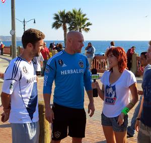 Alison Haislip attending the Star Wars Course of the Force in Redondo Beach California on July 7, 2012