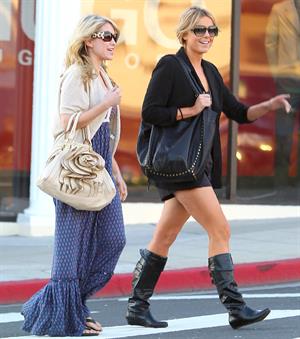 Ali Fedotowsky out for a walk in Beverly Hills on January 25, 2011 