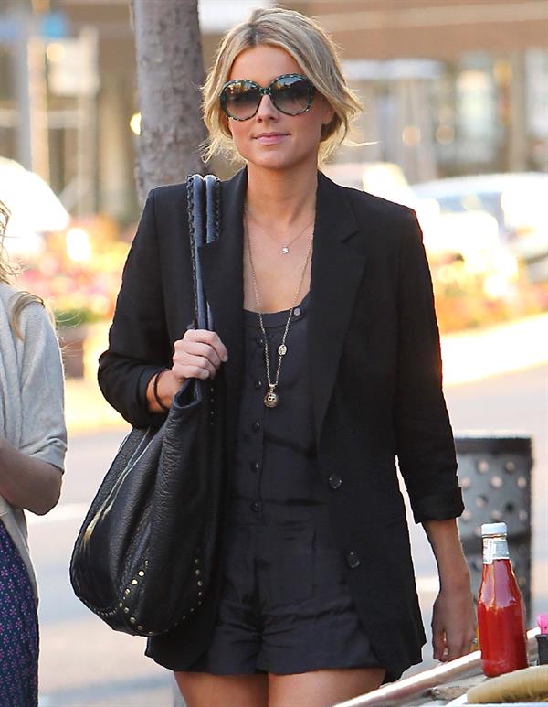 Ali Fedotowsky out for a walk in Beverly Hills on January 25, 2011 