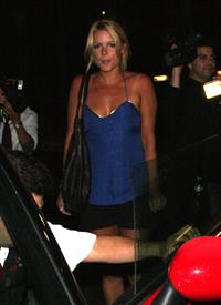 Ali Fedotowsky outside Dan Tanas restaurant in West Hollywood on June 30, 2010