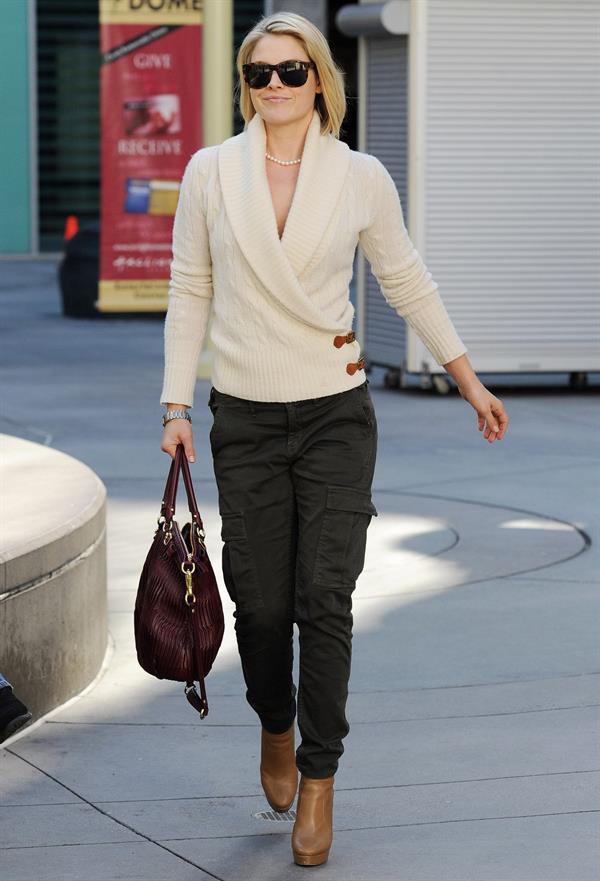 Ali Larter out and about in Hollywood on December 28, 2011