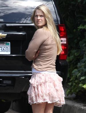 Ali Larter candids Hollywood Hills on June 8, 2011