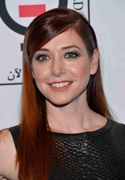 Alyson Hannigan attends Make Equality Reality Event 11/4/13