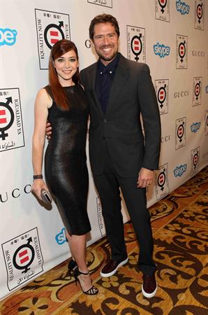 Alyson Hannigan attends Make Equality Reality Event 11/4/13