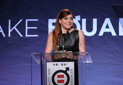 Alyson Hannigan attends Make Equality Reality Event 11/4/13