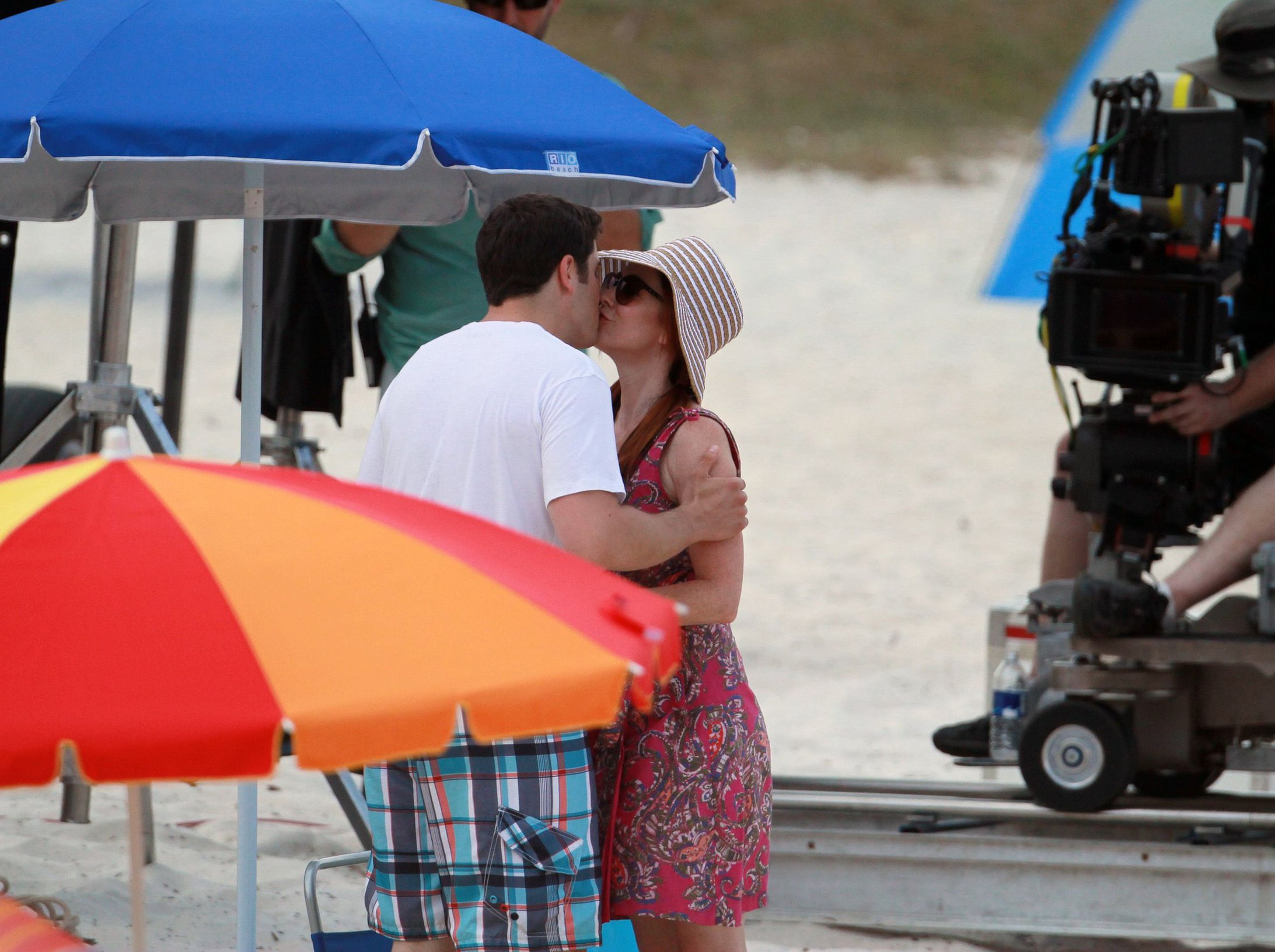 Alyson Hannigan on set American Reunion on July 23, 2011 