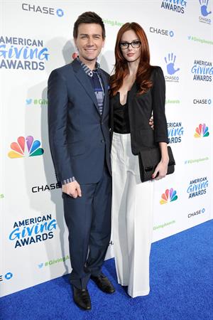 Alyssa Campanella American Giving Awards in Pasadena 12/7/12 