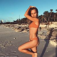 Sailor Brinkley Cook in a bikini