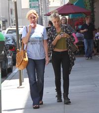 Amanda Michalka out about in Beverly Hills on May 9, 2012