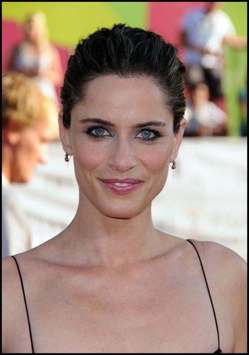 Amanda Peet the X Files I Want to Believe world premiere in Hollywood 