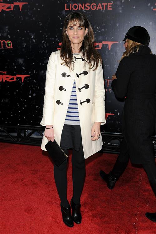 Amanda Peet the Spirit premiere in Los Angeles 