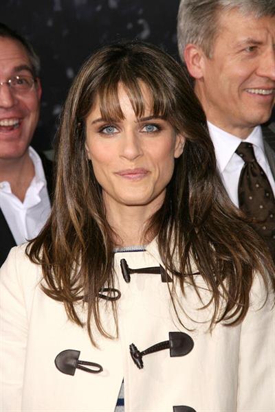 Amanda Peet the Spirit premiere in Los Angeles 