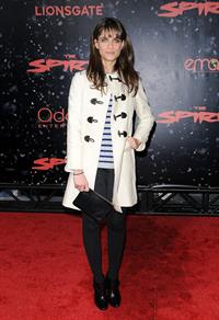 Amanda Peet the Spirit premiere in Los Angeles 