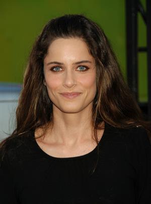 Amanda Peet at the premiere of Hancock 