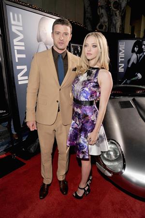 Amanda Seyfried In Time premiere in Los Angeles on October 20, 2011 