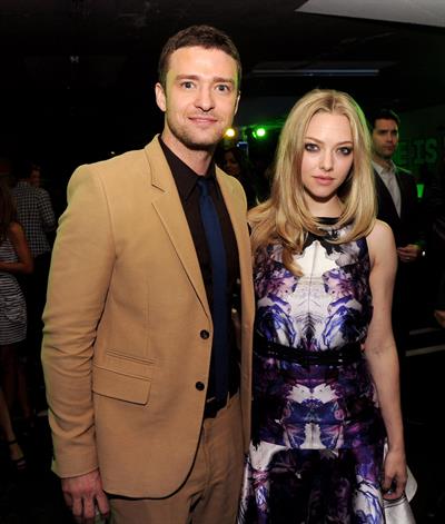 Amanda Seyfried In Time premiere in Los Angeles on October 20, 2011 