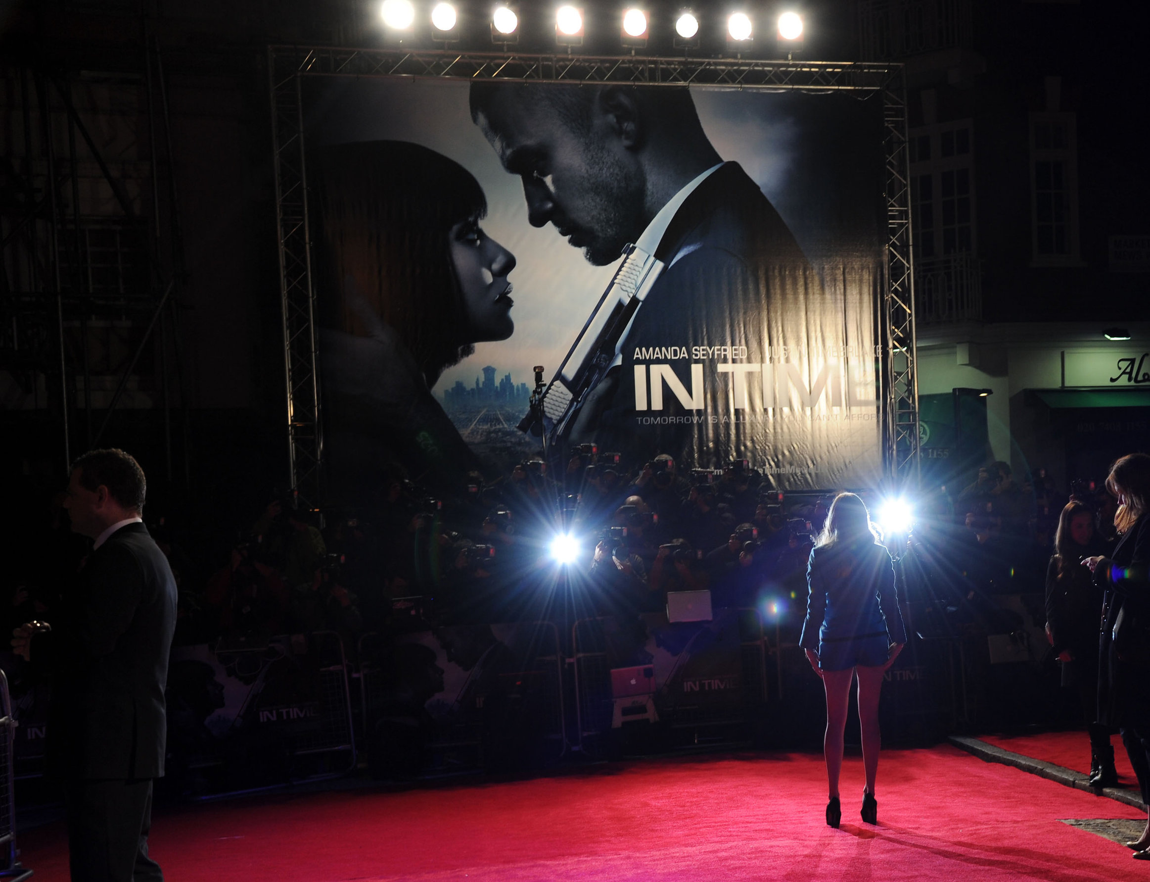 Amanda Seyfried In Time UK premiere in London on October 31, 2011