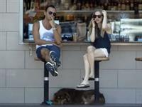 Amanda Seyfried at The Oaks Gourmet Market in Los Angeles on July 17, 2012