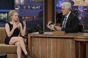 Amanda Seyfried on The Tonight Show with Jay Leno on May 11, 2010