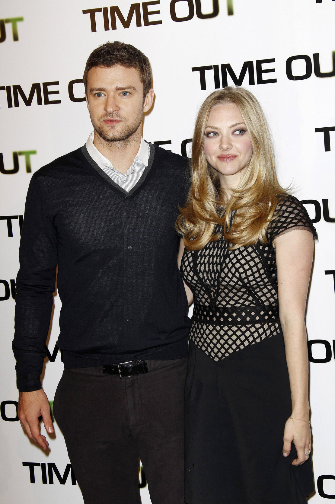 Amanda Seyfried Time Out photocall at Bristol Hotel in Paris on November 4, 2011 
