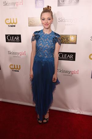 Amanda Seyfried 18th Critics' Choice Movie Awards in Santa Monica - 01/10/2013 