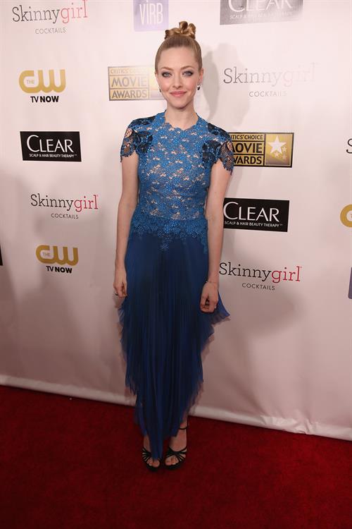 Amanda Seyfried 18th Critics' Choice Movie Awards in Santa Monica - 01/10/2013 