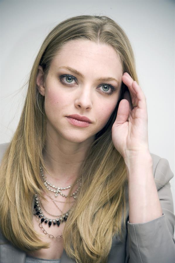 Amanda Seyfried Gone press conference portraits by Vera Anderson in Beverly Hills on February 10, 2012 