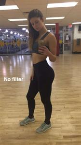 Hannah Stocking taking a selfie