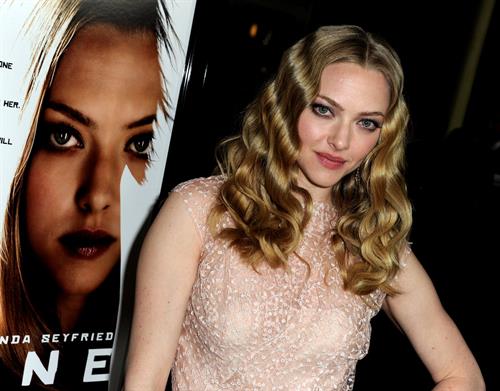 Amanda Seyfried Gone premiere in Los Angeles on February 21, 2012