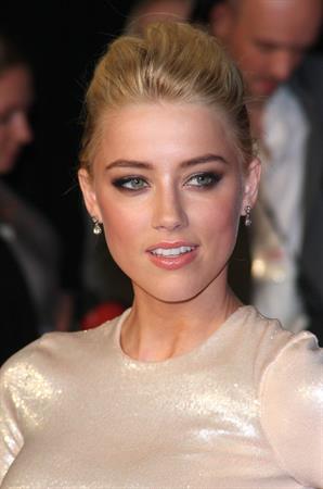 Amber Heard The Rum Diary premiere in London 3-11-2011 