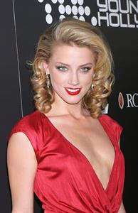 Amber Heard attends Hollywood Life magazine's 10th annual Young Hollywood awards in Hollywood on Apirl 10, 2008 
