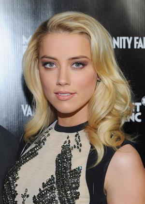 Amber Heard attends the Vanity Fair Montblanc party 21.02.12 