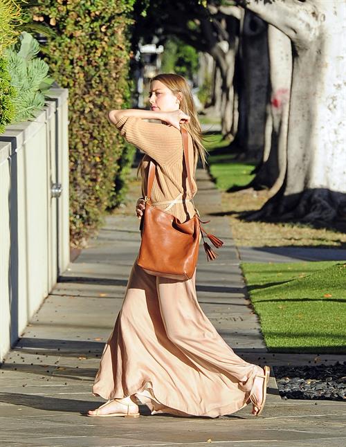 Amber Heard in Beverly Hills on May 11, 2013