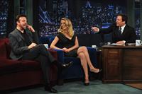 Amber Heard on Late Night with Jimmy Fallon at the Rockefeller Center on February 2, 2011