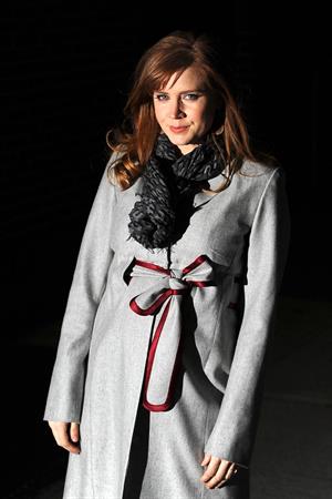 Amy Adams at  the Late Show With David Letterman on January 5, 2010