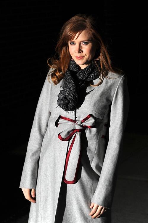 Amy Adams at  the Late Show With David Letterman on January 5, 2010