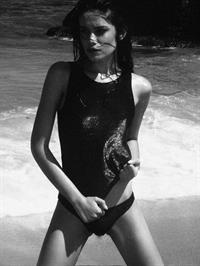 Anne de Paula in a bikini